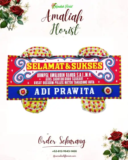 Papan Bunga Ucapan Selamat Jangkang
